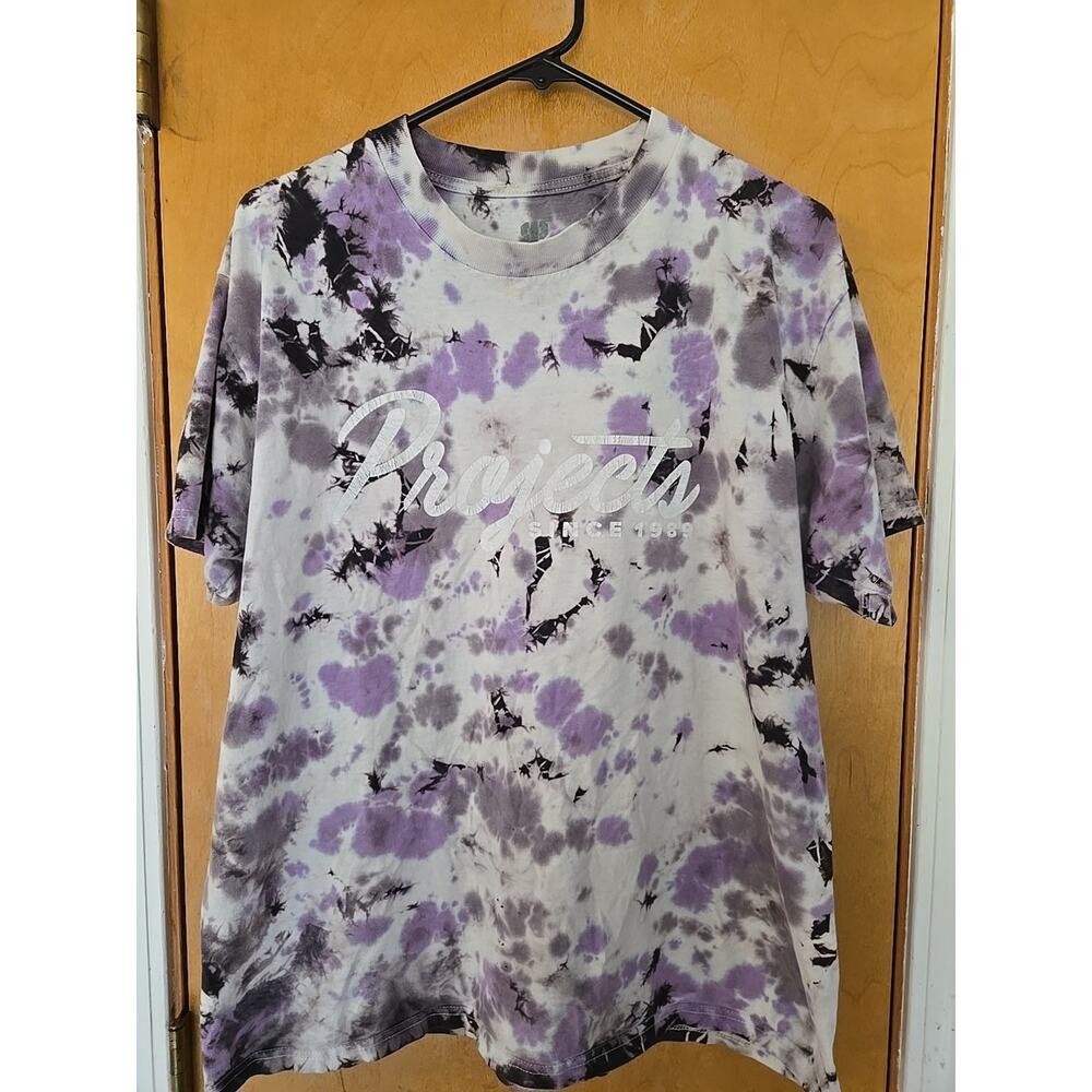 Brooklyn Projects - Projects Since 89 T Shirt - Size Large Tie Dye
